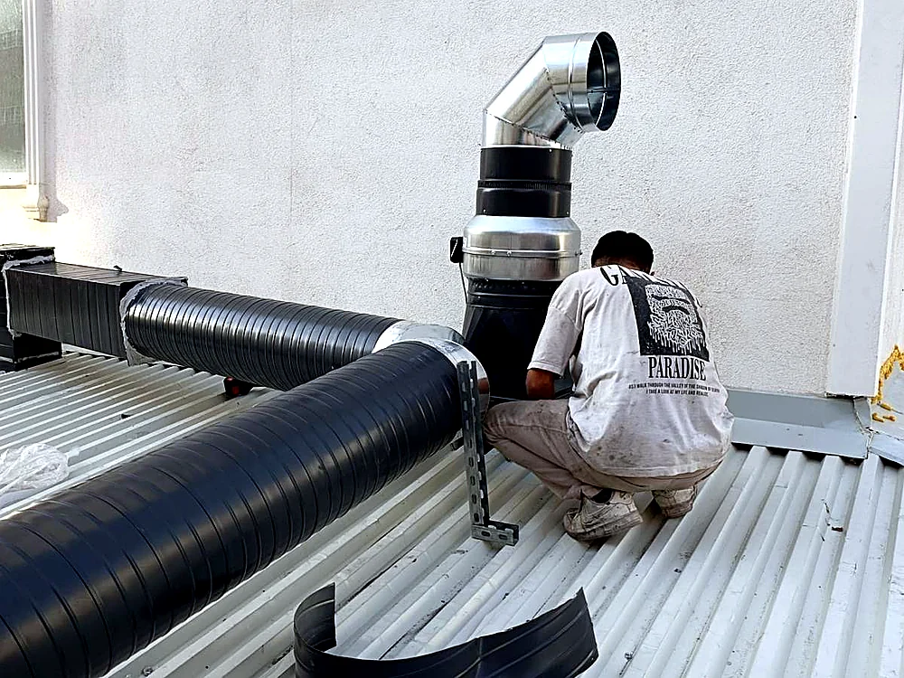 Çatı İzolasyonlu Kanal Hattı